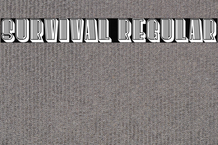 Survival Regular Example 2