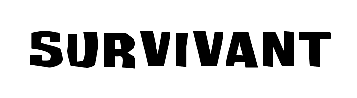 Survivant  नि: शुल्क फ़ॉन्ट्स डाउनलोड