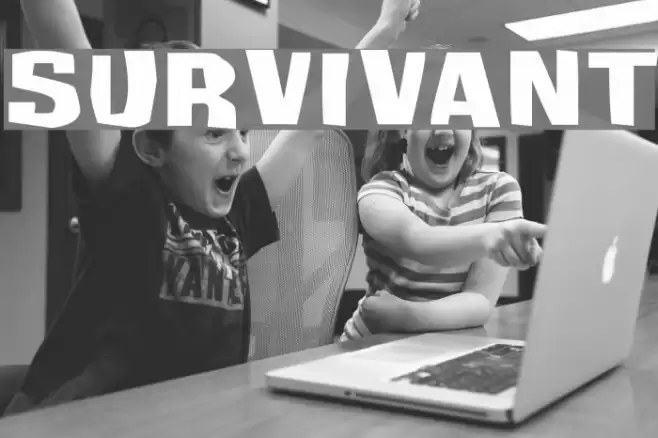 Survivant Font examples