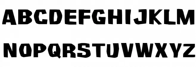 Survivant Font LOWERCASE