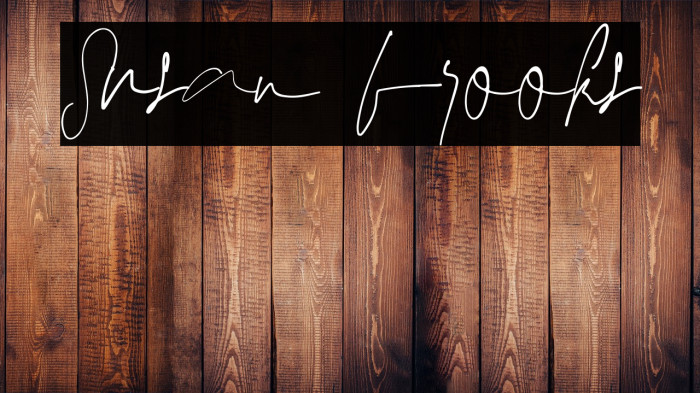 Susan brooks Example 3