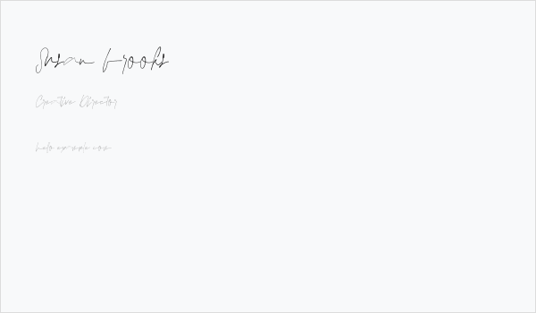 Susan brooks Business Card