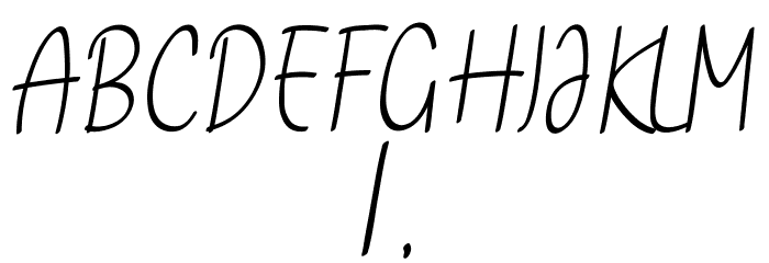Sushanty Demo Font OTHER CHARS