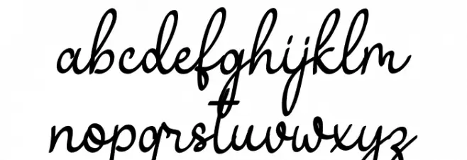 Sushanty Demo Font LOWERCASE