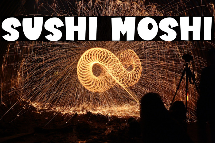 Sushi Moshi फ़ॉन्ट examples