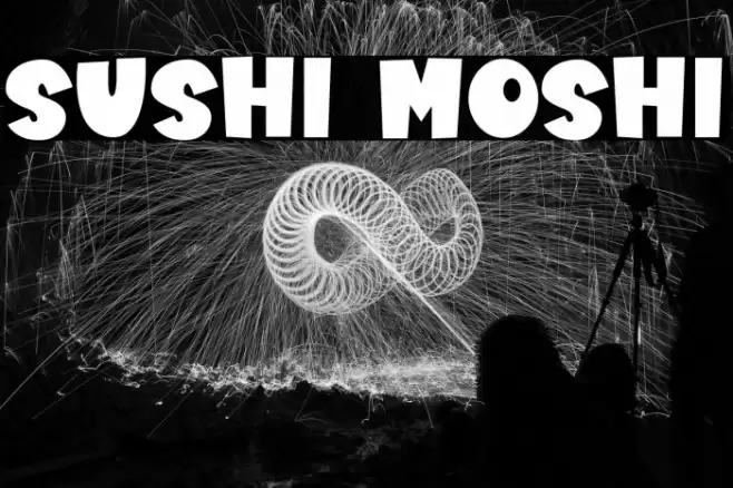 Sushi Moshi Font examples