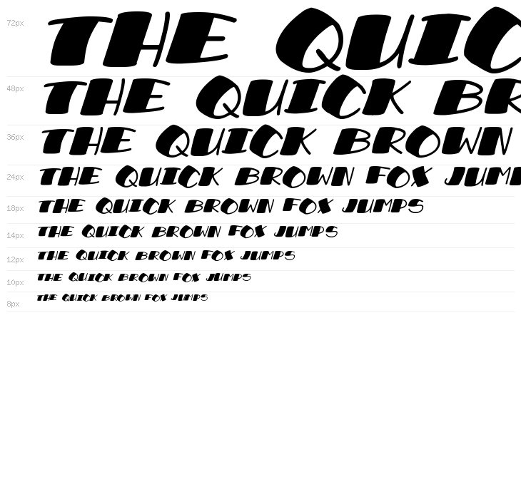 Sushi Roll Italic Waterfall