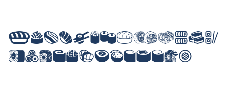 Sushi Sushi Lowercase