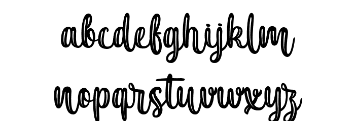 SushiKingPersonalUse Font LOWERCASE