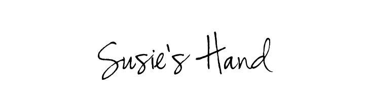 Susie's Hand Font - FFonts.net