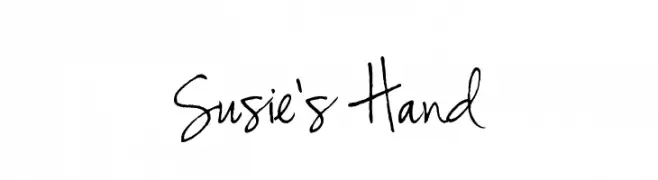 Susie's Hand  フリーフォントのダウンロード