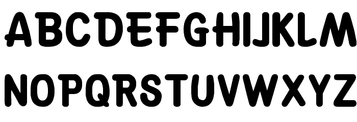 Suske---Wiske Font LOWERCASE