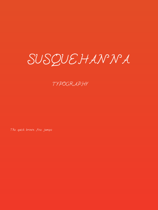 Susquehanna Poster