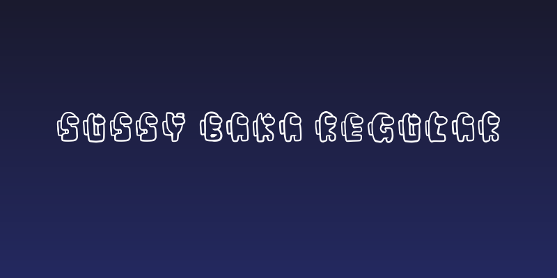 Sussy Baka Regular Social Header