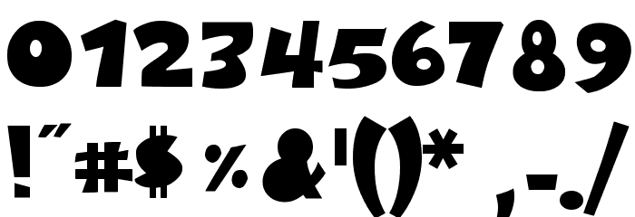 Sustainable Amazon II Bold Font OTHER CHARS