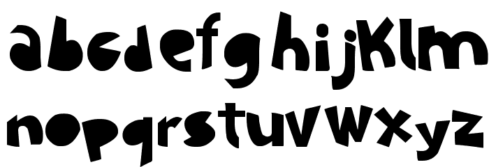 Sustainable Amazon Font LOWERCASE