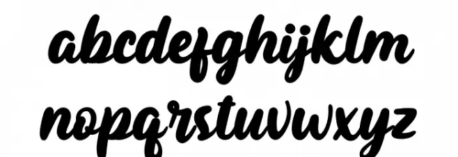 Sutiya Personal Use Font LOWERCASE