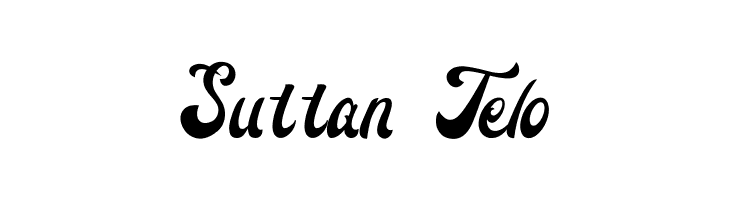 Suttan Telo  フリーフォントのダウンロード