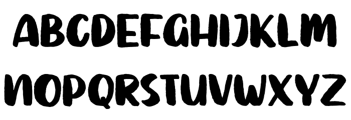 SutterCamp Font LOWERCASE