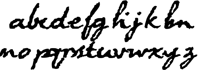 Suwa Font LOWERCASE