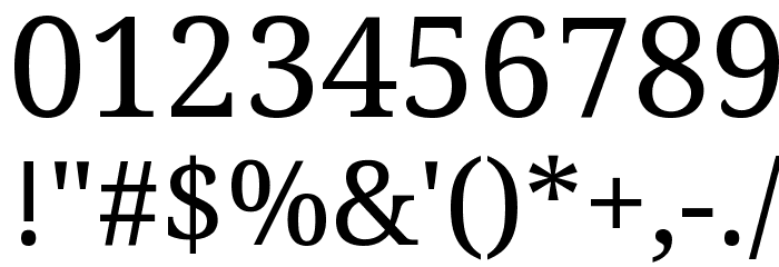 Suwannaphum Regular Font OTHER CHARS