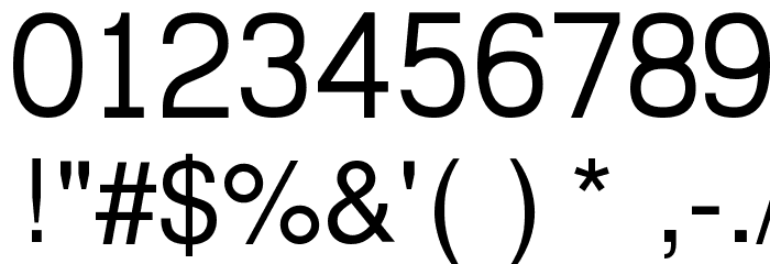 Suwannaphum Font OTHER CHARS