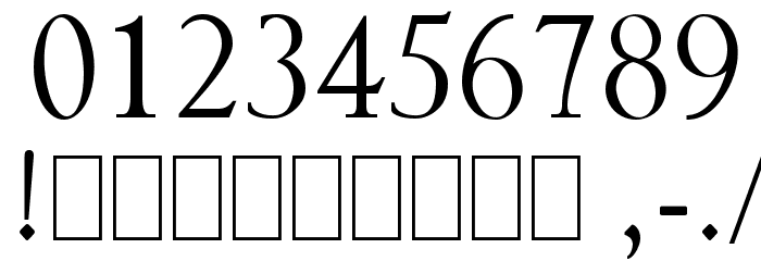 Suyog Font OTHER CHARS
