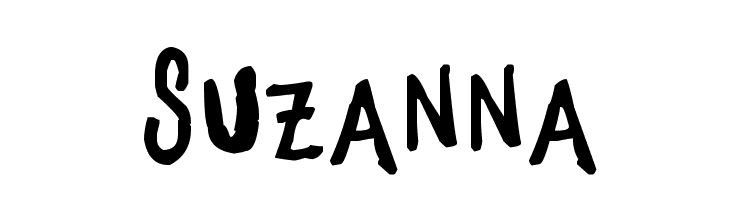 Suzanna  font caratteri gratis