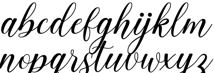 subyan Regular Font LOWERCASE