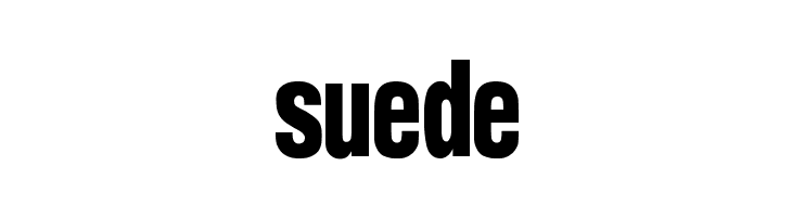 suede  नि: शुल्क फ़ॉन्ट्स डाउनलोड