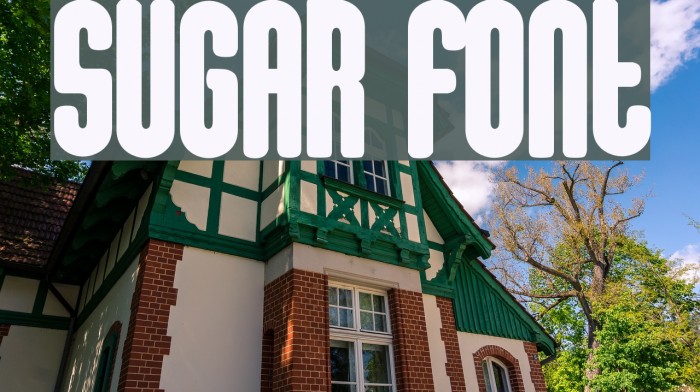 sugar Font examples