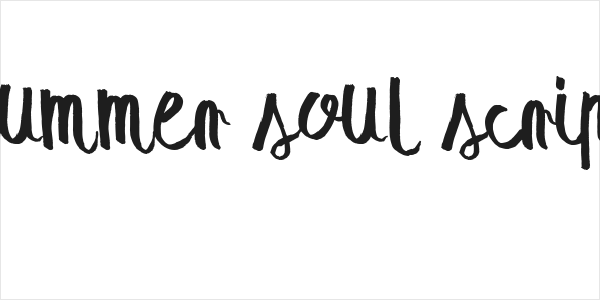 summer soul script Logo