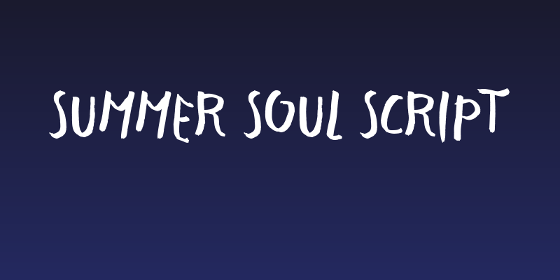 summer soul script Social Header