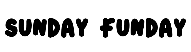 sunday funday  les polices de caractères gratuit tlcharger