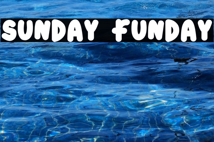 sunday funday Example 3