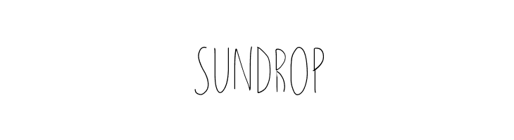 sundrop  Скачать бесплатные шрифты
