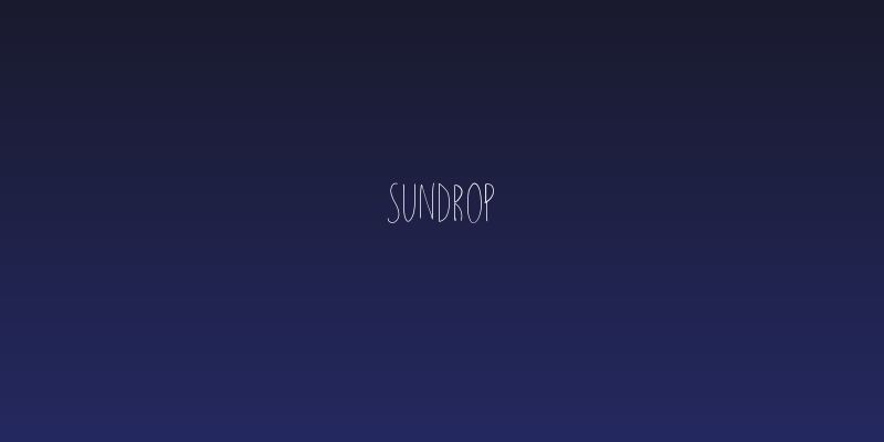 sundrop Social Header