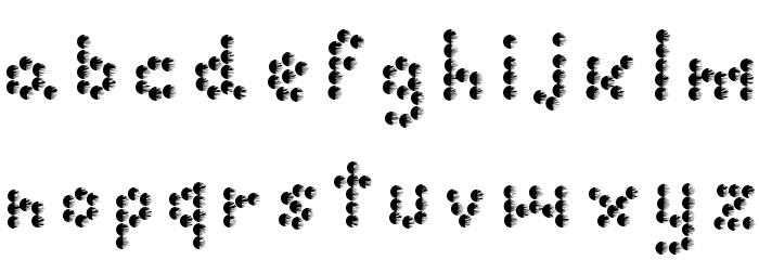sunnyday Font LOWERCASE