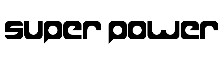 super power  font caratteri gratis