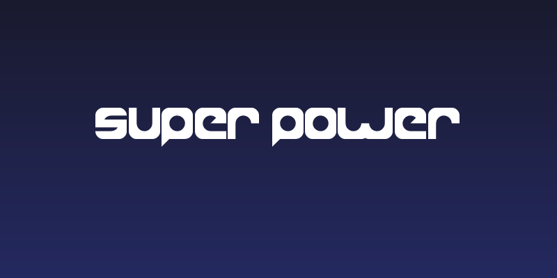 super power Social Header