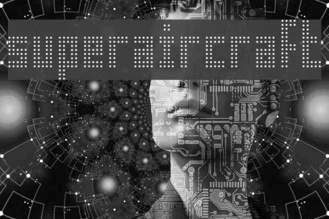 superaircraft Font examples