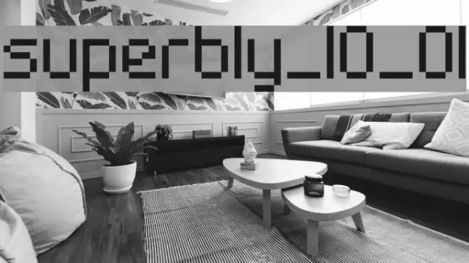 superbly_10_01 Font examples