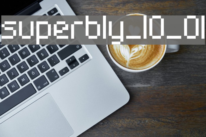superbly_10_01 Schriftart examples