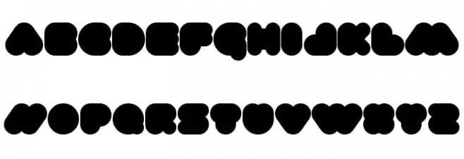 superbubbles Black Font Litere mari
