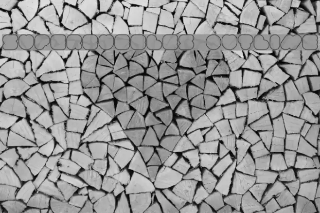 superbubbles Outline Font examples