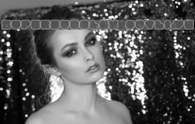 superbubbles Outline Font examples