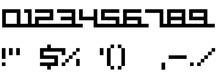 supercar cyr Font OTHER CHARS