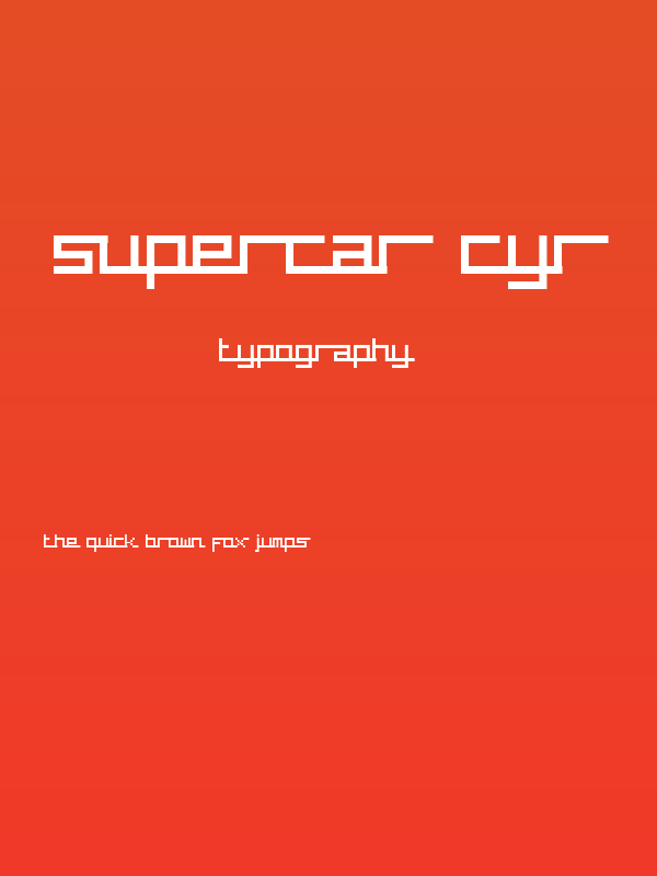 supercar cyr Poster
