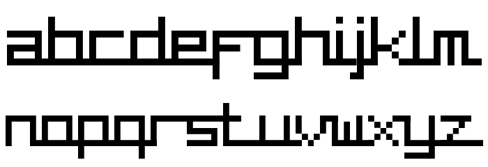 supercar cyr Font LOWERCASE
