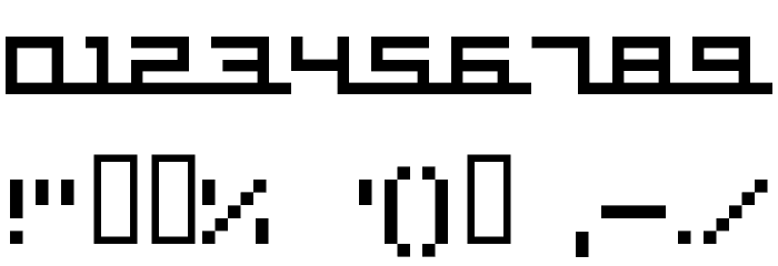 supercar Font OTHER CHARS